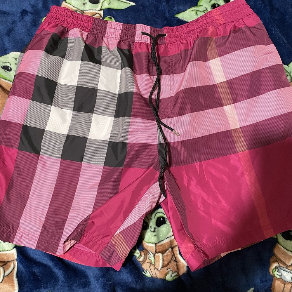CHECK SWIM SHORTS